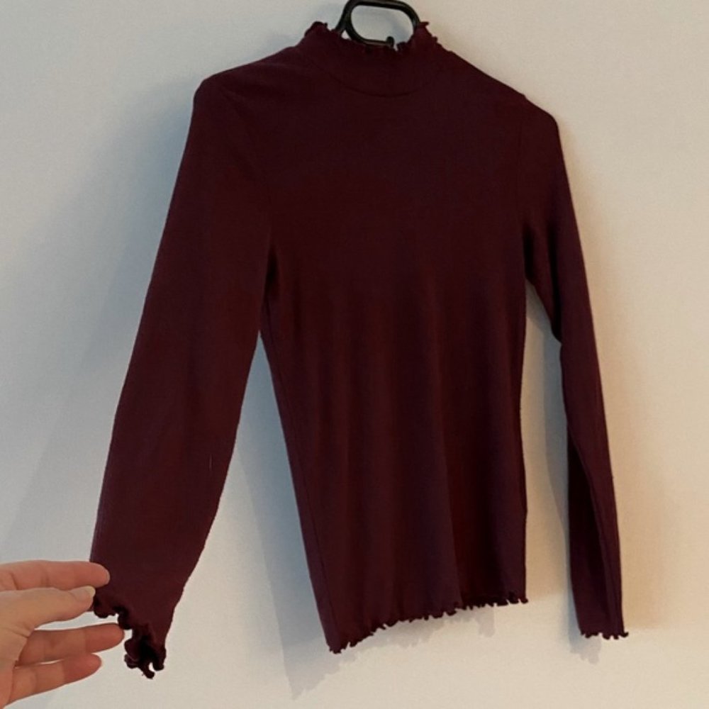 Sportsgirl - Maroon Skivvy